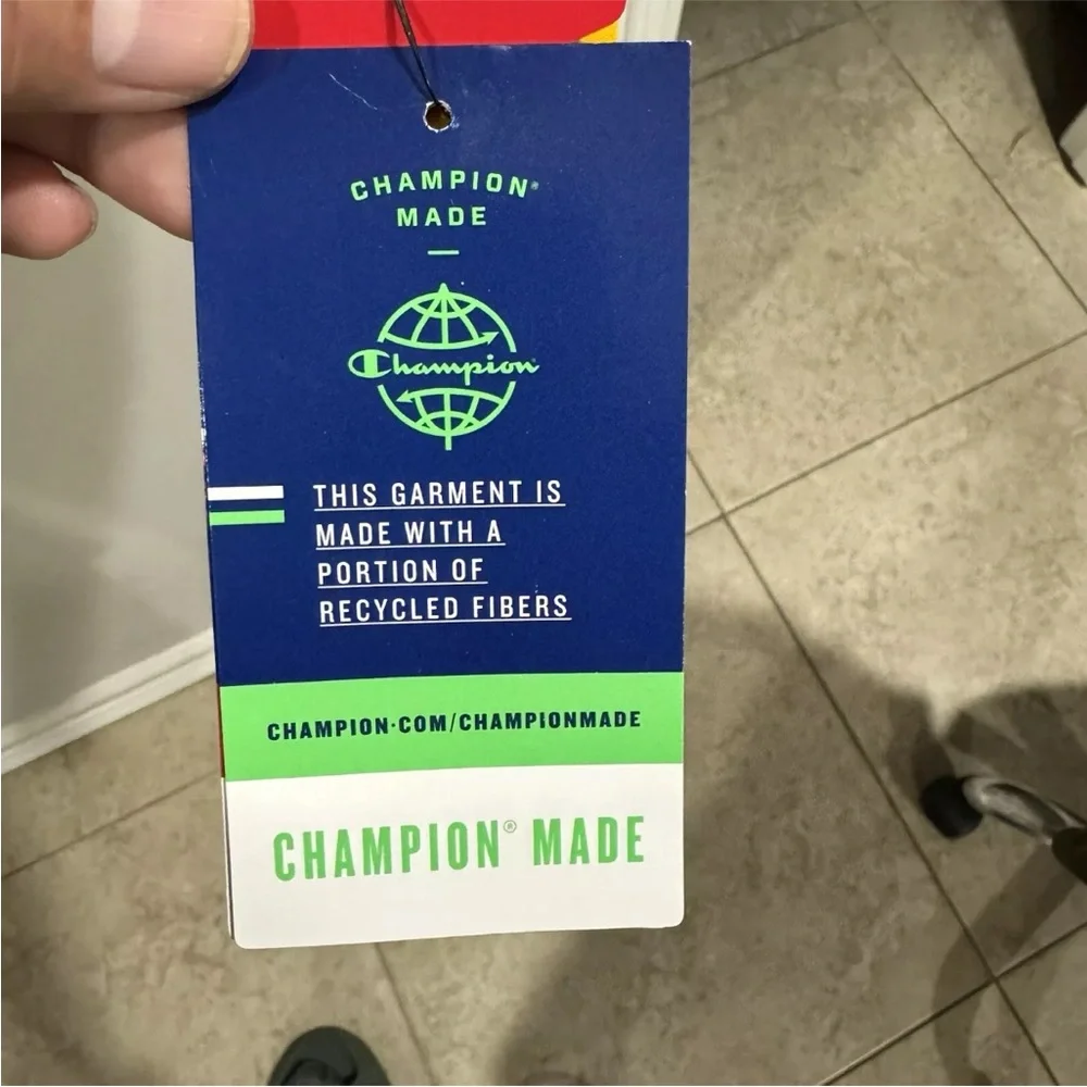 CHAMPION Jacket Men Medium Yellow Water Resistant Waterproof Pullover‎